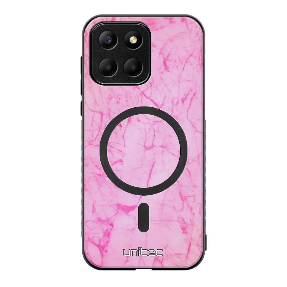 Honor X6 marmori suojakuoret - Light Pink Marble