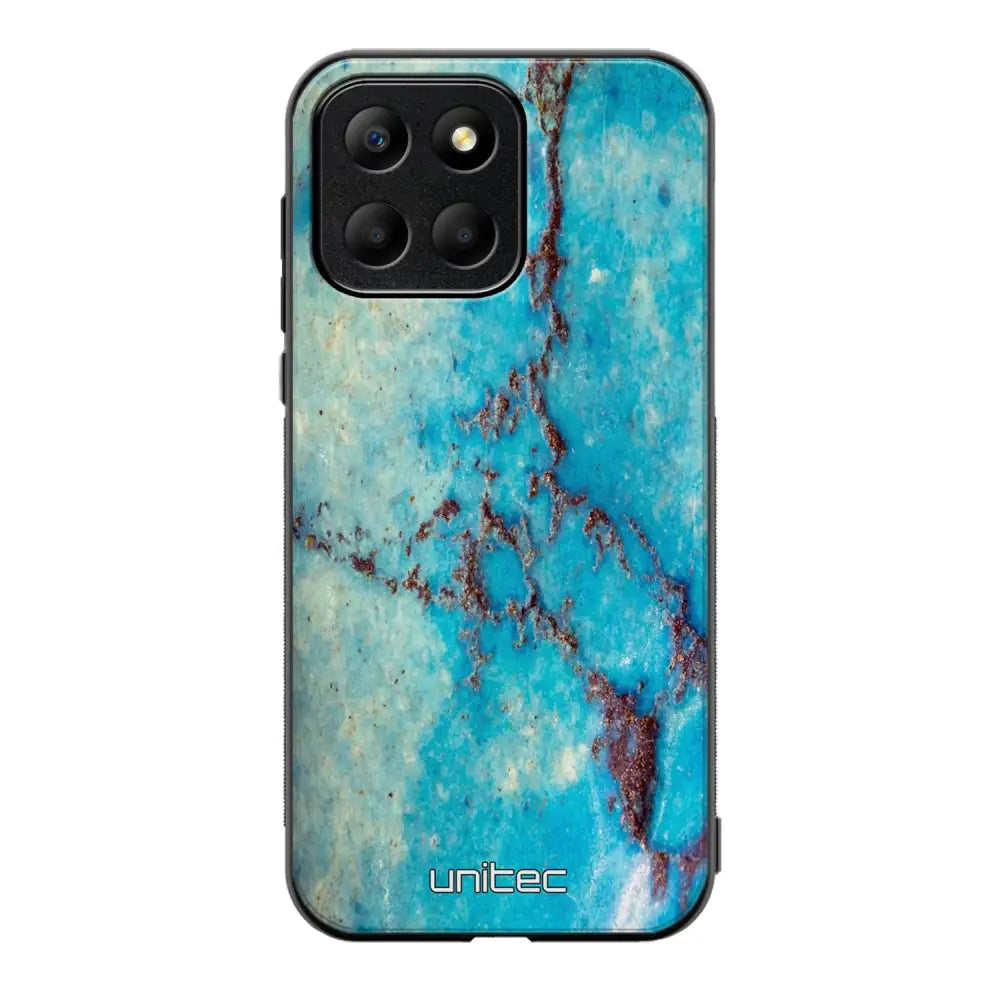 Honor X6 marmori suojakuoret - Turquoise Marble - Ei