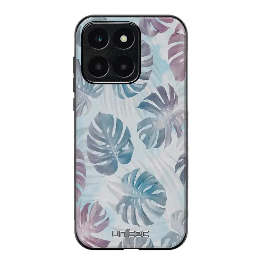 Honor X6a kukka suojakuoret - Monstera Texture - Ei
