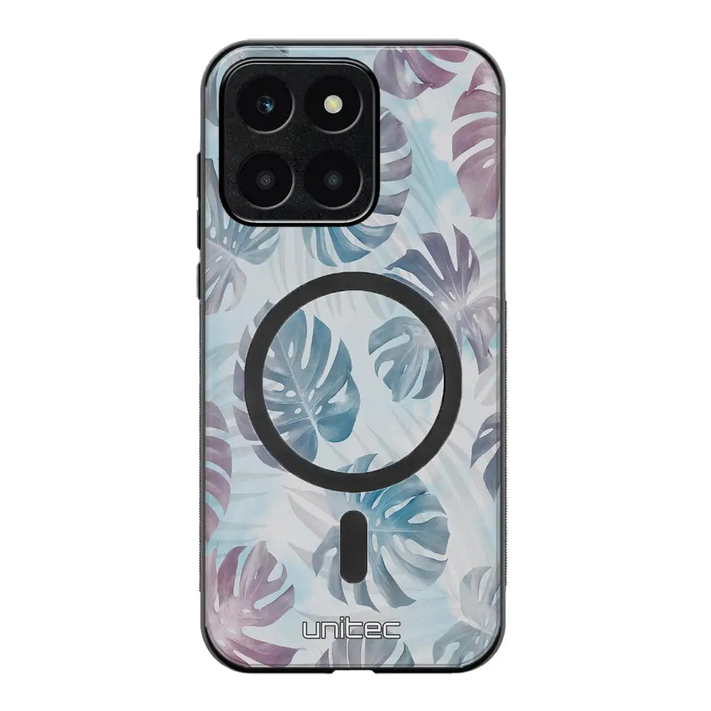 Honor X6a kukka suojakuoret - Monstera Texture