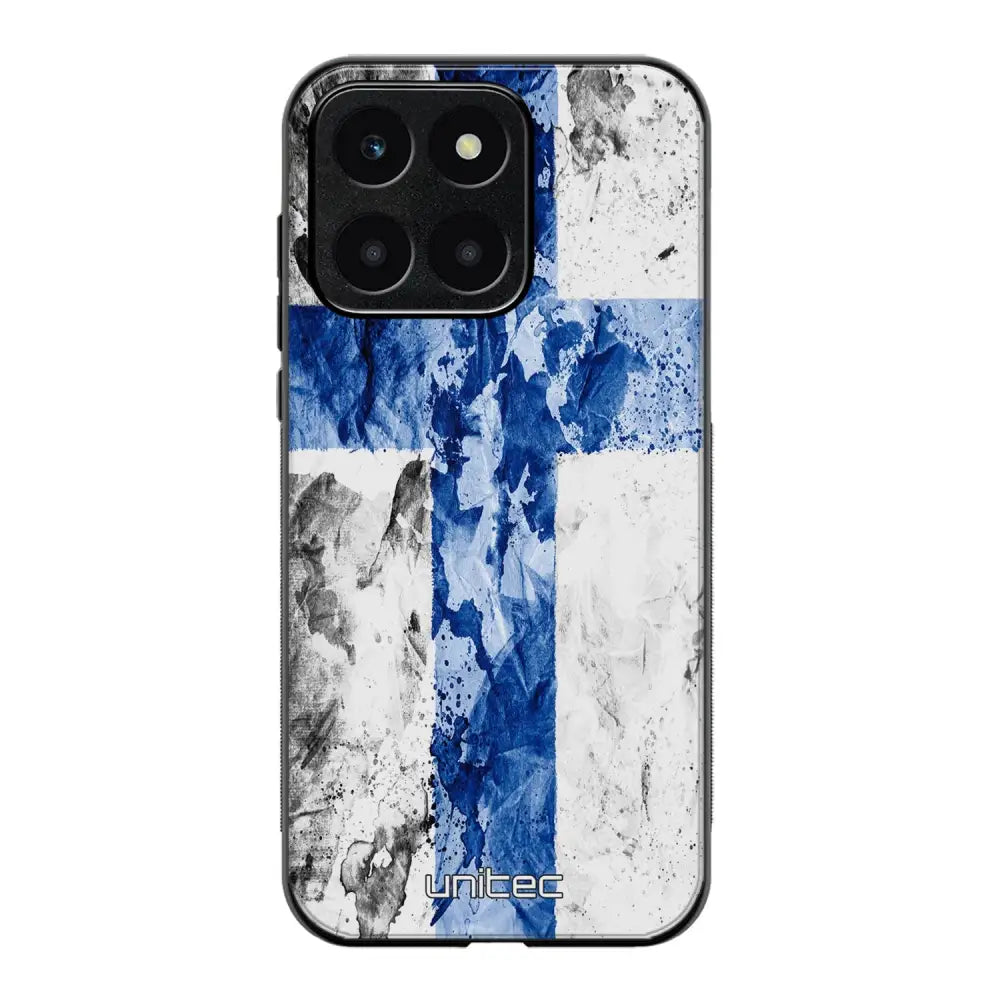 Honor X6a suojakuoret - Painted Finnish Flag - Ei