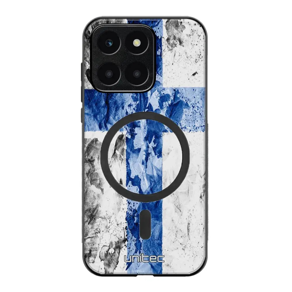 Honor X6a suojakuoret - Painted Finnish Flag