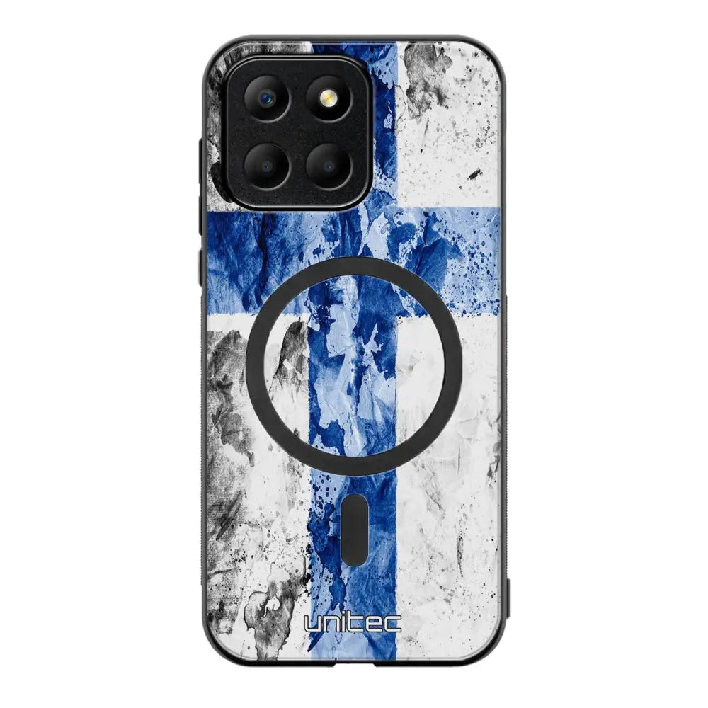 Honor X6b suojakuoret - Painted Finnish Flag