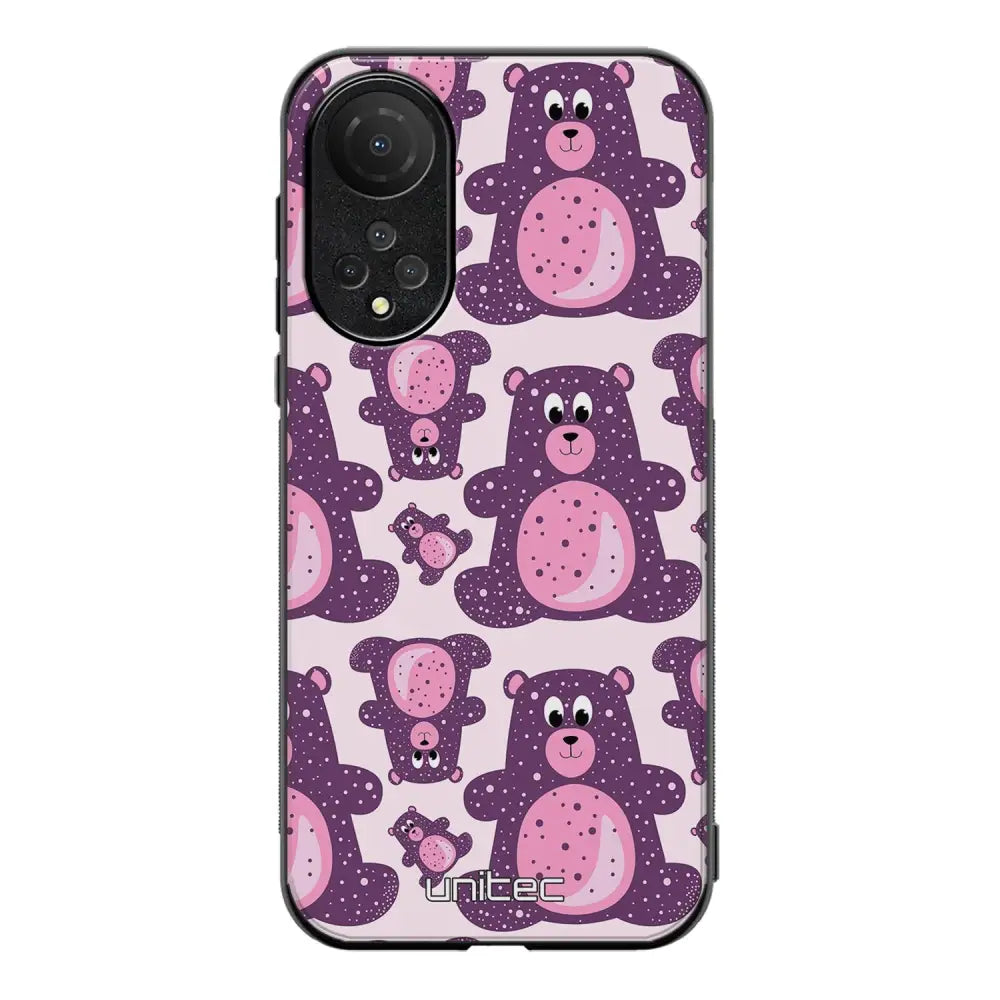 Honor X7 suojakuoret - Purple Teddy Bear - Ei