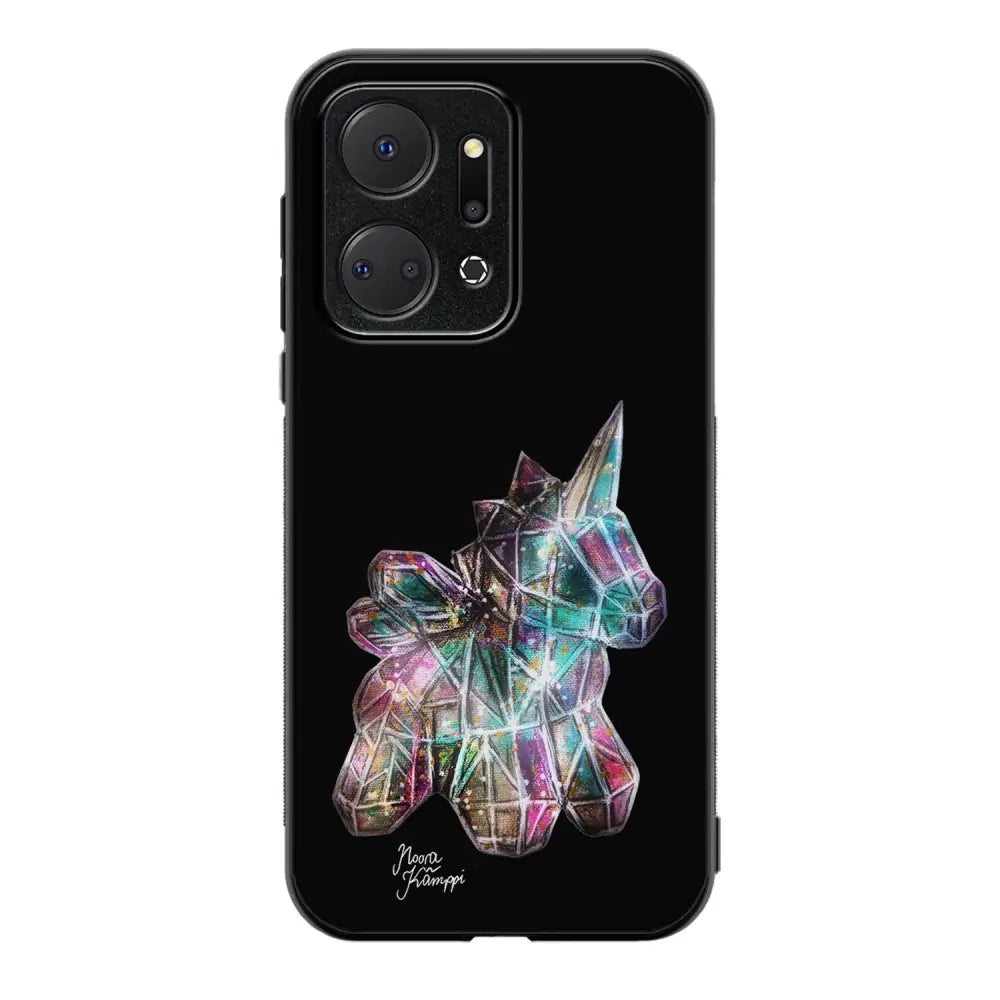 Honor X7a unicorn suojakuoret - Musta - Noora Kämppi - Ei