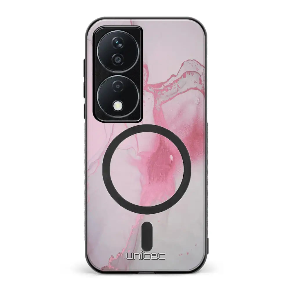Honor X7b marmori suojakuoret - Pink Pok Rie