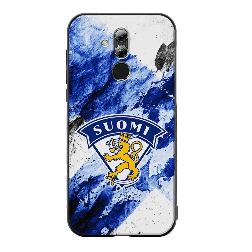 Huawei Mate 20 Lite jääkiekko suojakuoret - Leijonat - Ei