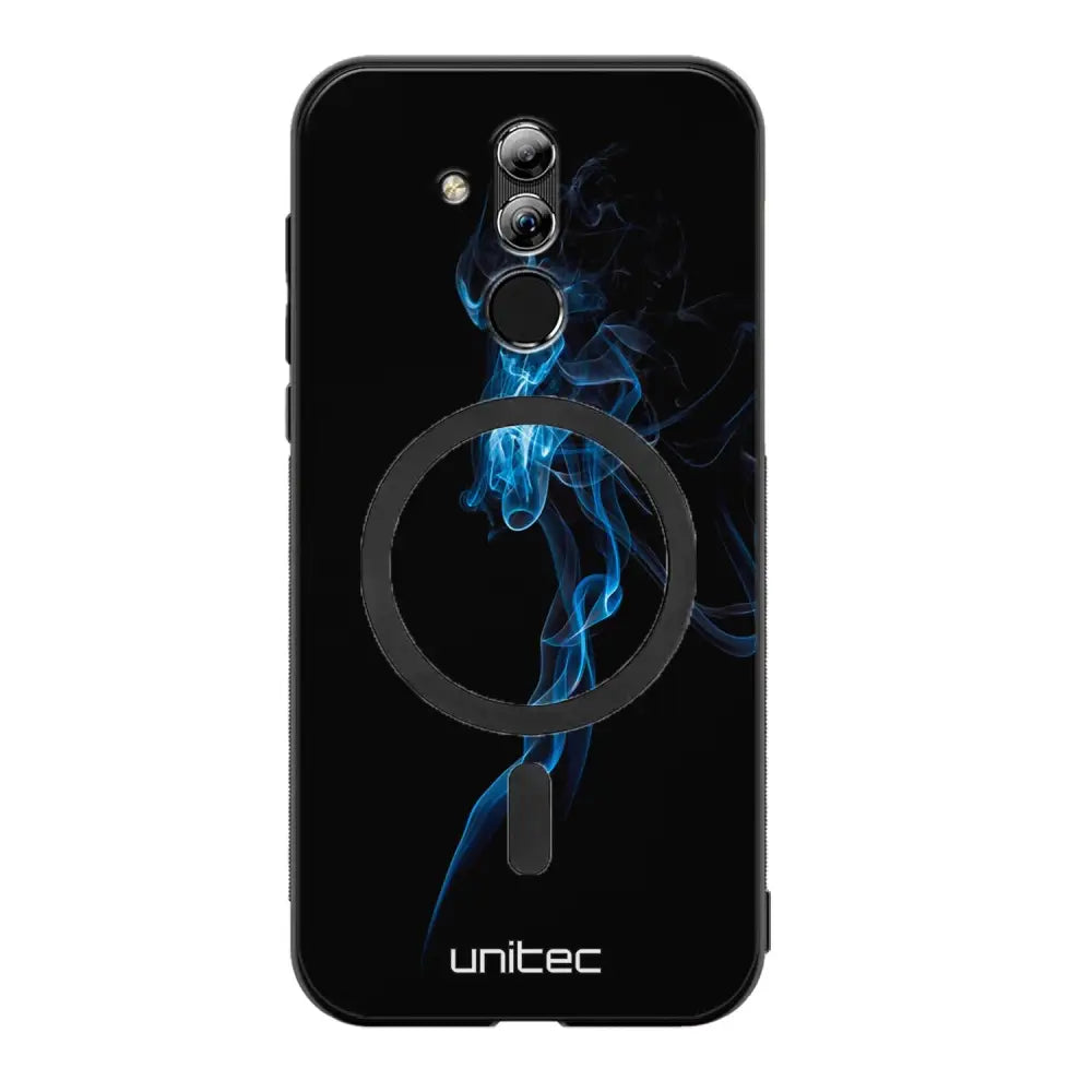 Huawei Mate 20 Lite suojakuoret - Blue Smoke On Black