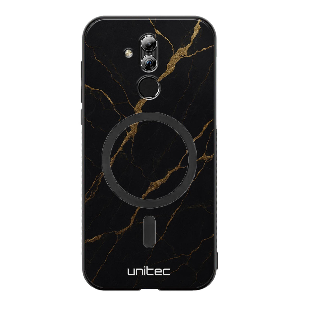 Huawei Mate 20 Lite Suojakuoret Marmori – Midnight Gold
