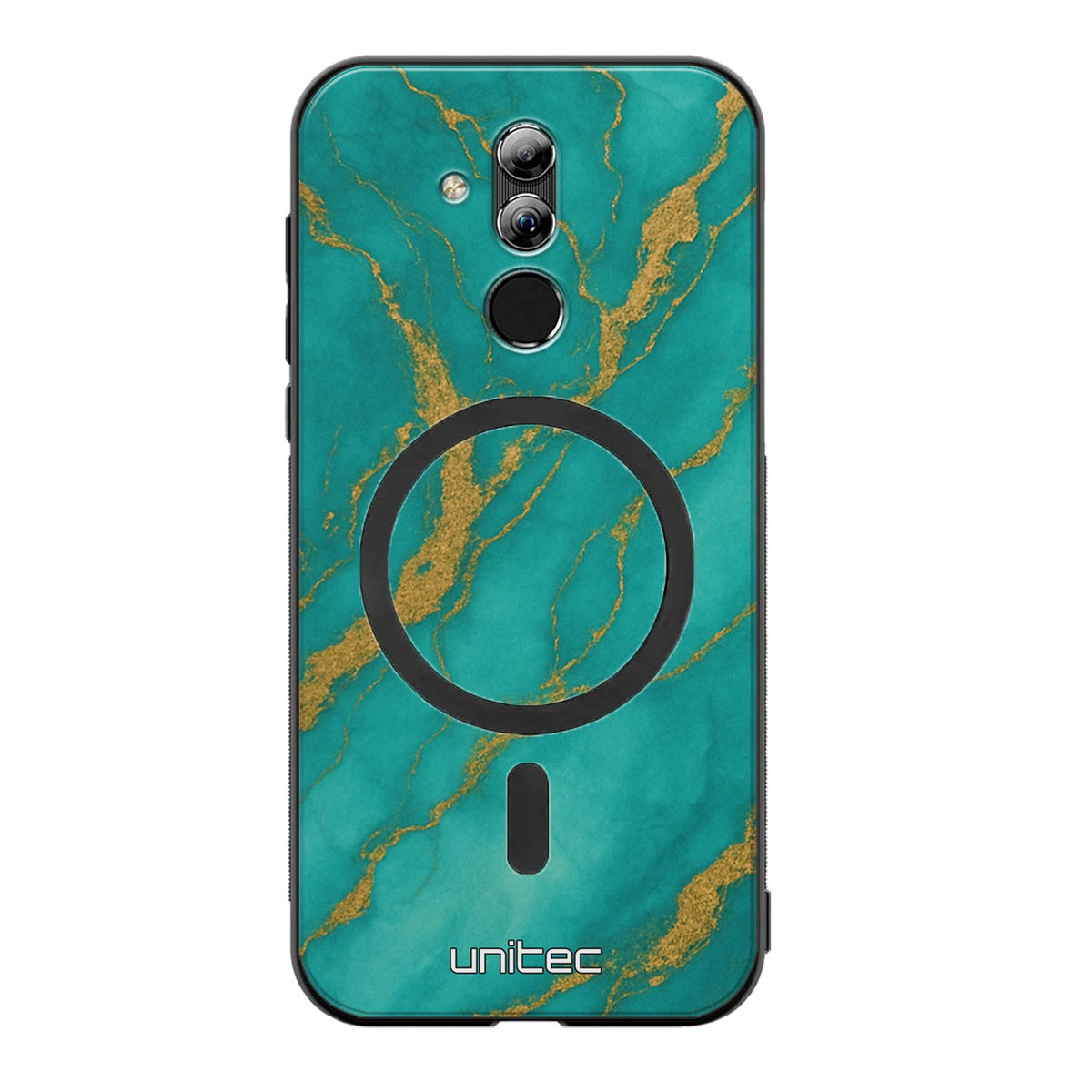 Huawei Mate 20 Lite Suojakuoret Marmori – Turquoise Gold