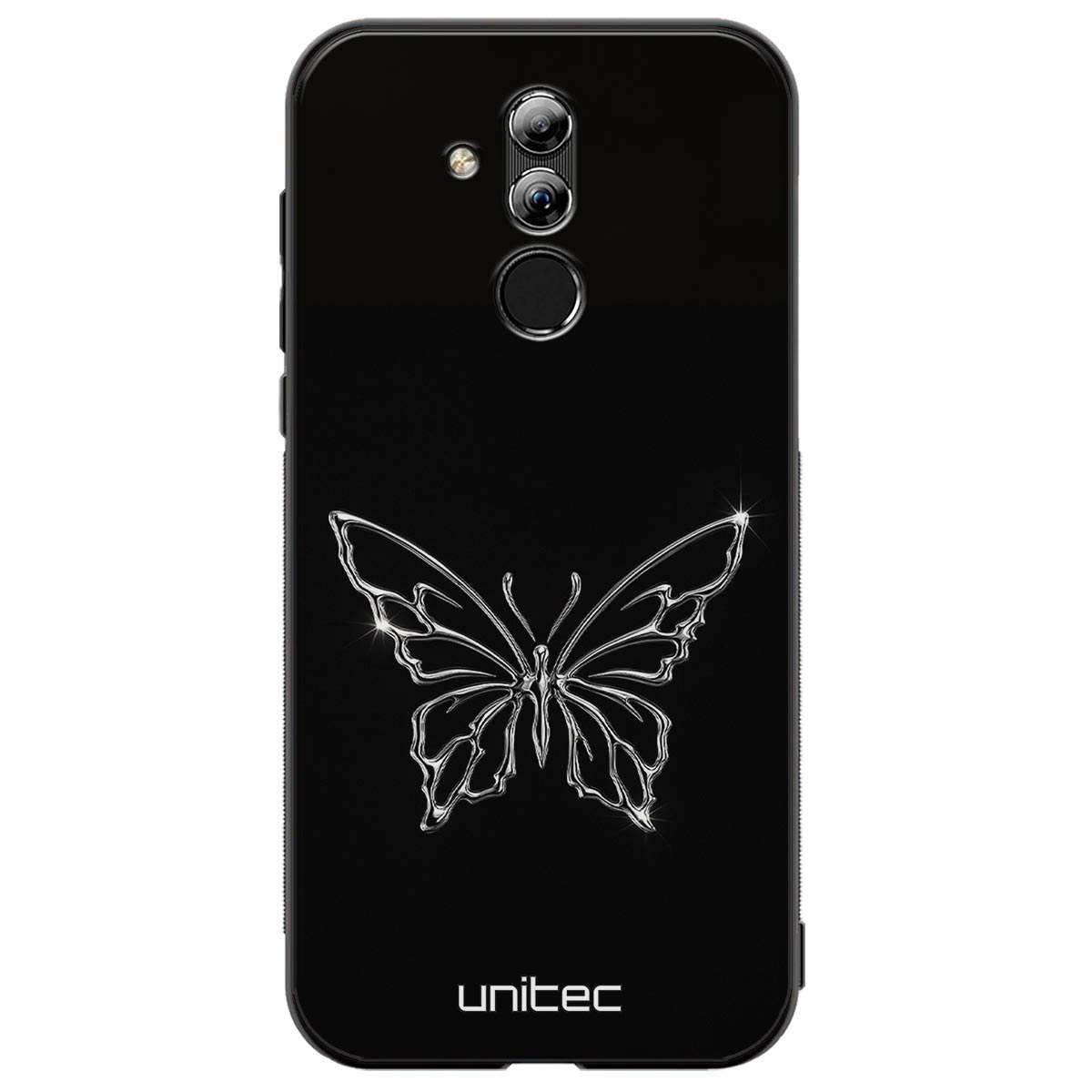 Huawei Mate 20 Lite Suojakuoret Minimalistic – Shimmer Butterfly
