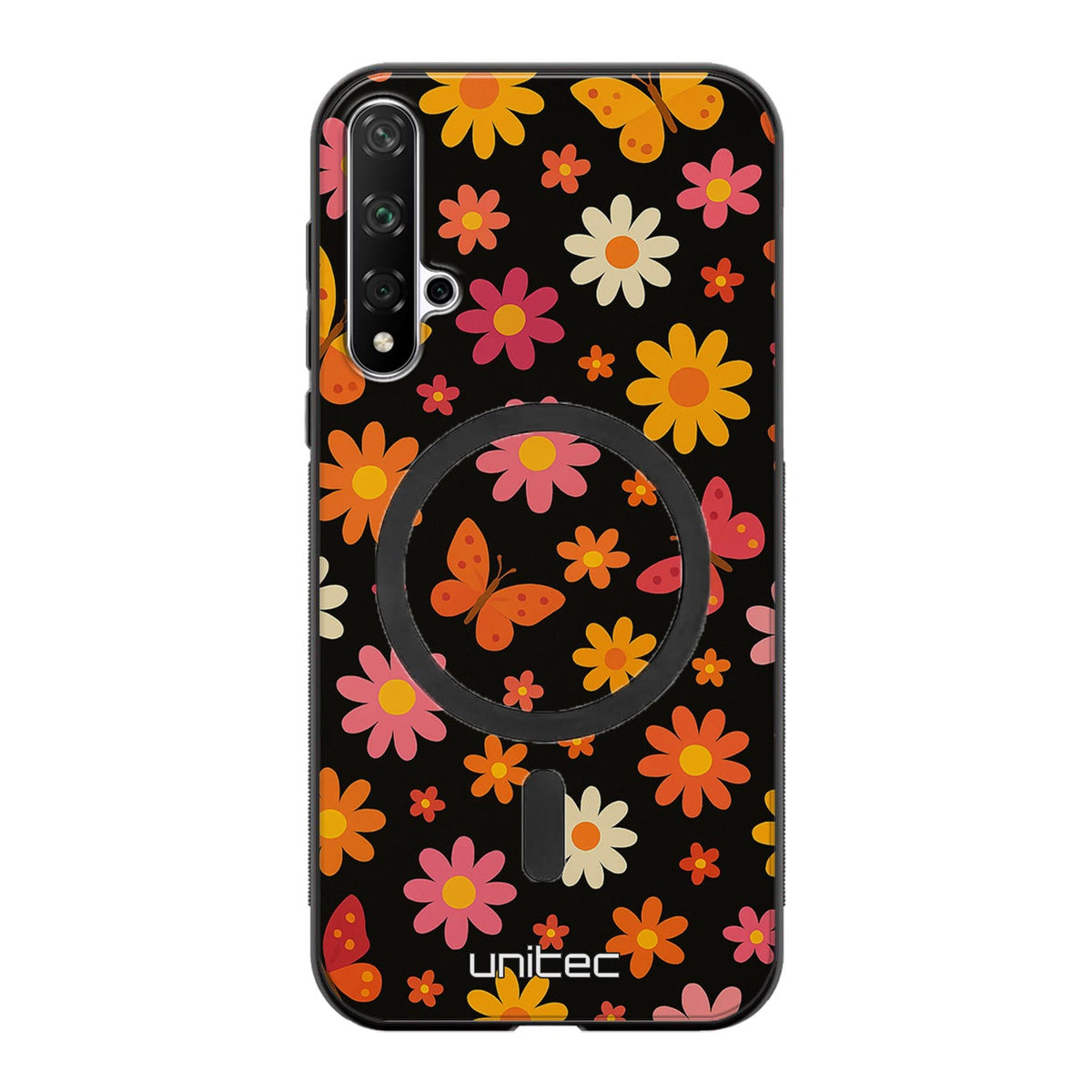 Huawei Nova 5T Suojakuoret Vintage – Retro Flower