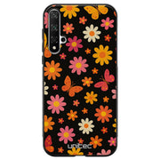 Huawei Nova 5T Suojakuoret Vintage – Retro Flower