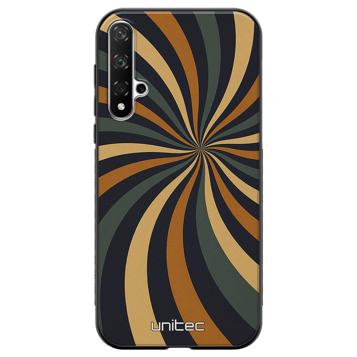 Huawei Nova 5T Suojakuoret Vintage – Retro Swirl
