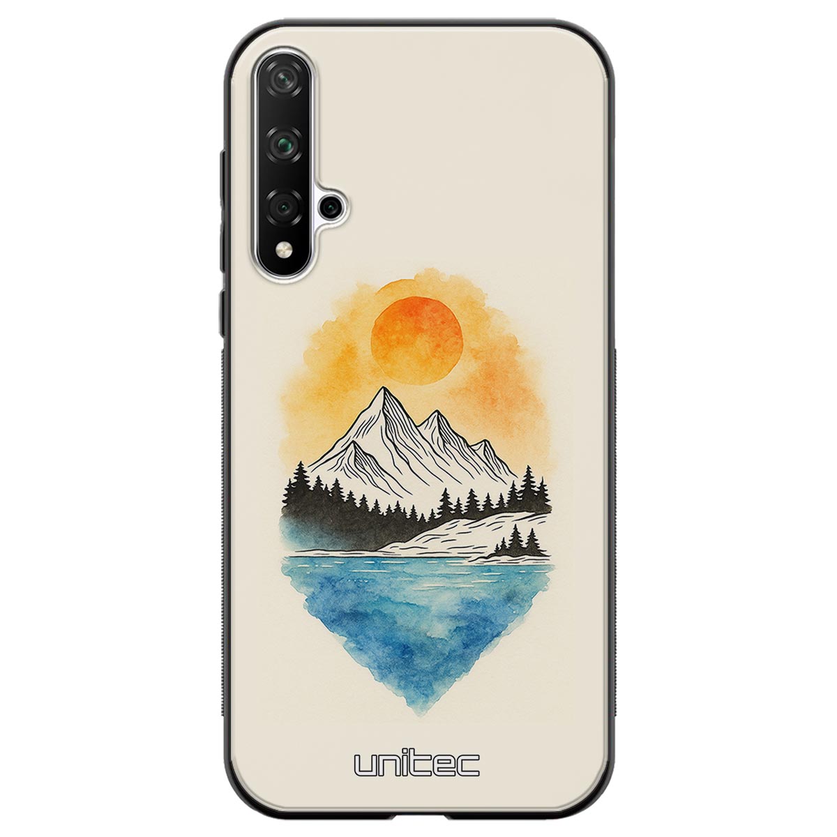 Huawei Nova 5T Suojakuoret Outdoor – Sunrise Mountain
