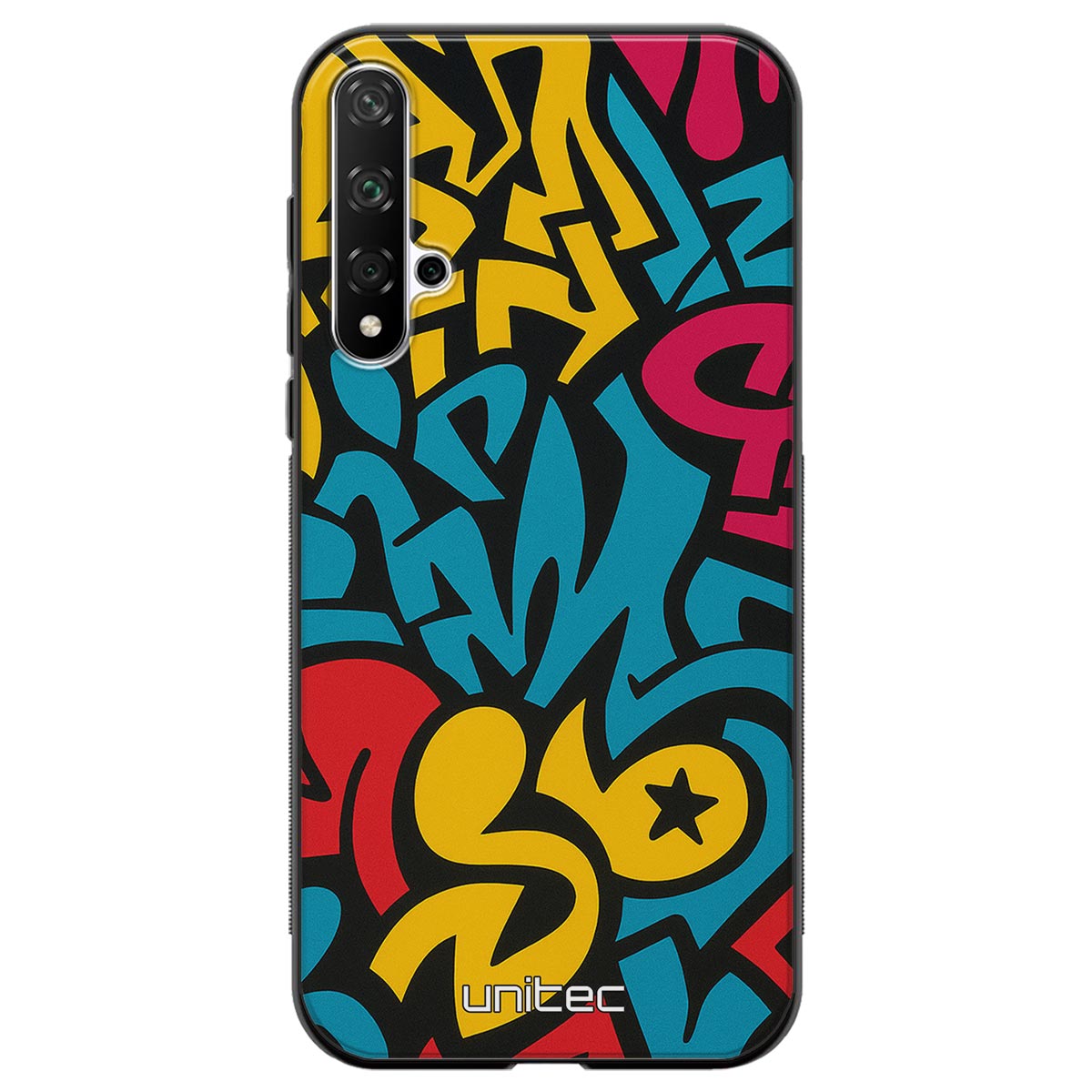Huawei Nova 5T Suojakuoret Neon – Urban Graffiti
