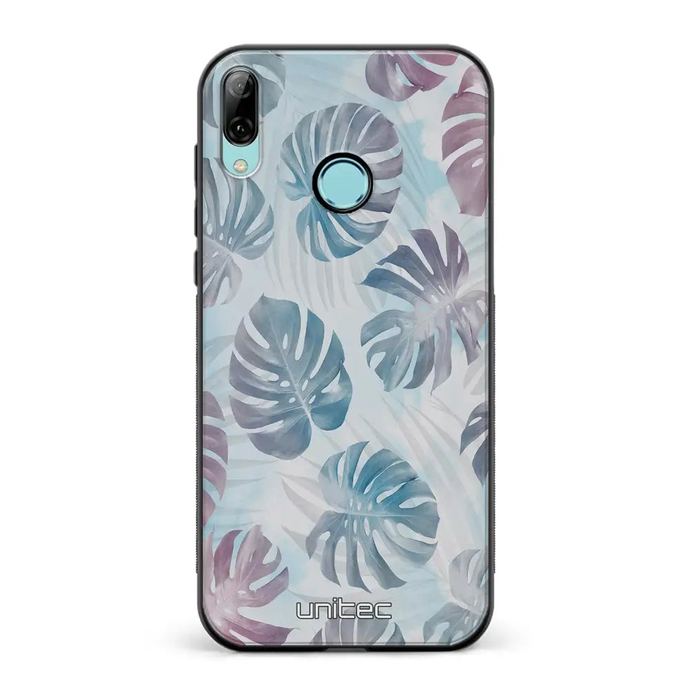 Huawei P Smart 2019 kukka suojakuoret - Monstera Texture - Ei