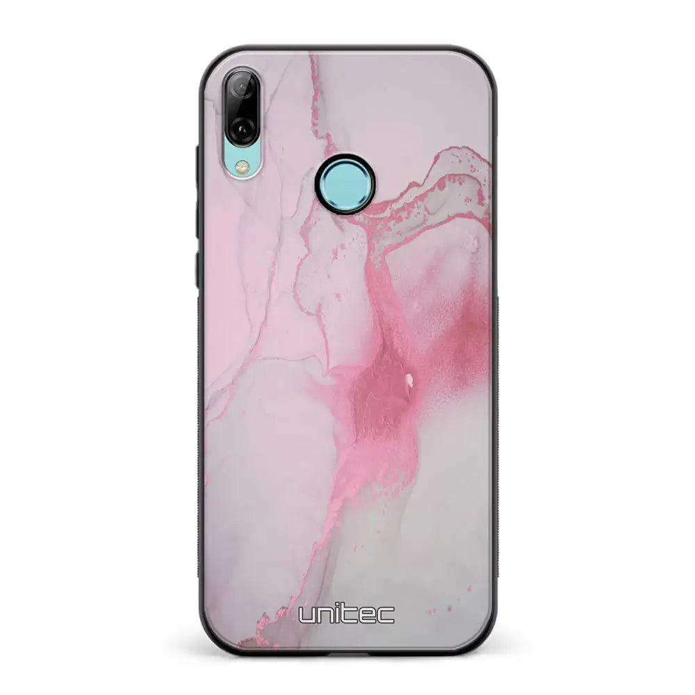 Huawei P Smart 2019 marmori suojakuoret - Pink Pok Rie - Ei