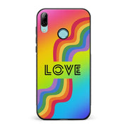 Huawei P Smart 2019 pride suojakuoret - Love - Ei