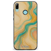 Huawei P Smart 2019 Suojakuoret Marmori – Emerald Waves