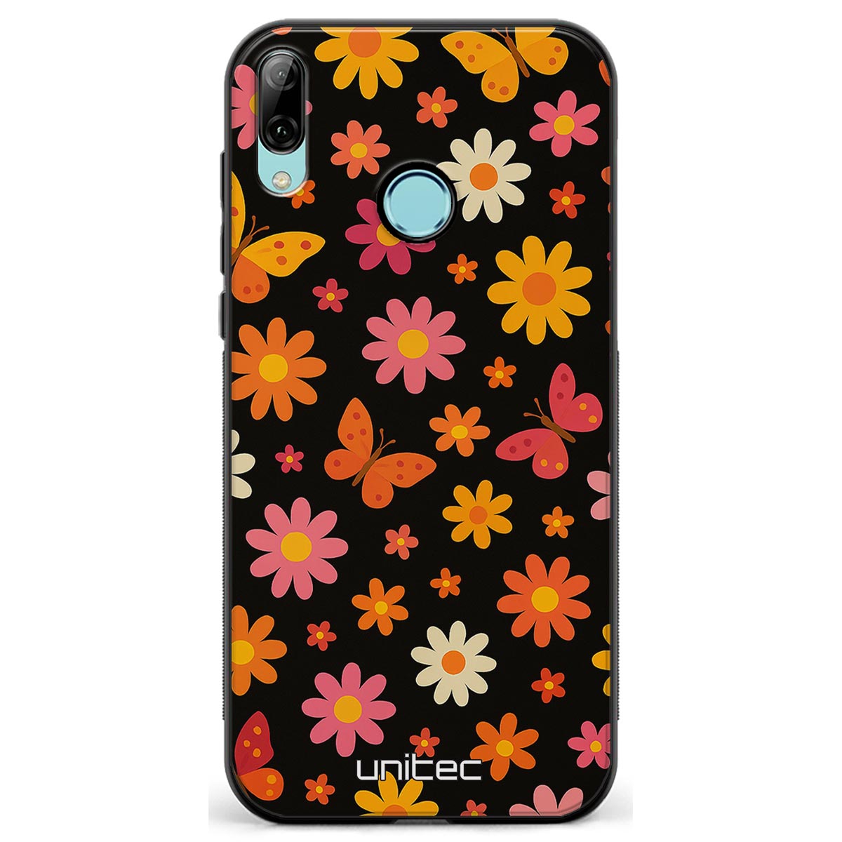 Huawei P Smart 2019 Suojakuoret Vintage – Retro Flower