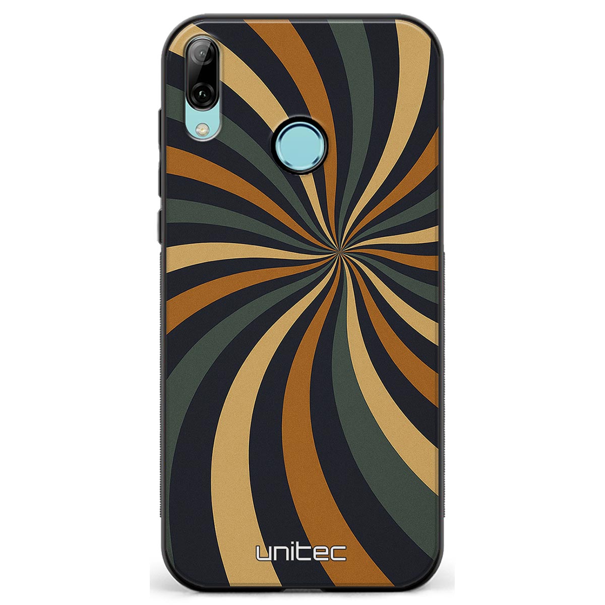 Huawei P Smart 2019 Suojakuoret Vintage – Retro Swirl
