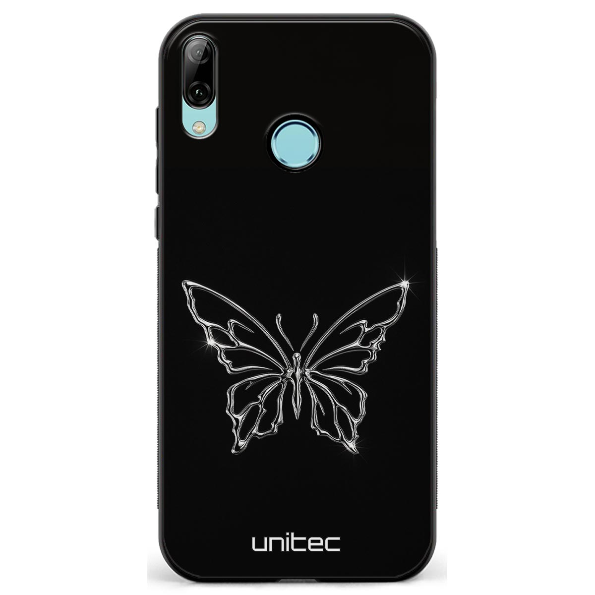 Huawei P Smart 2019 Suojakuoret Minimalistic – Shimmer Butterfly