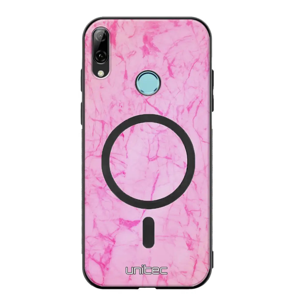 Huawei P Smart Z marmori suojakuoret - Light Pink Marble