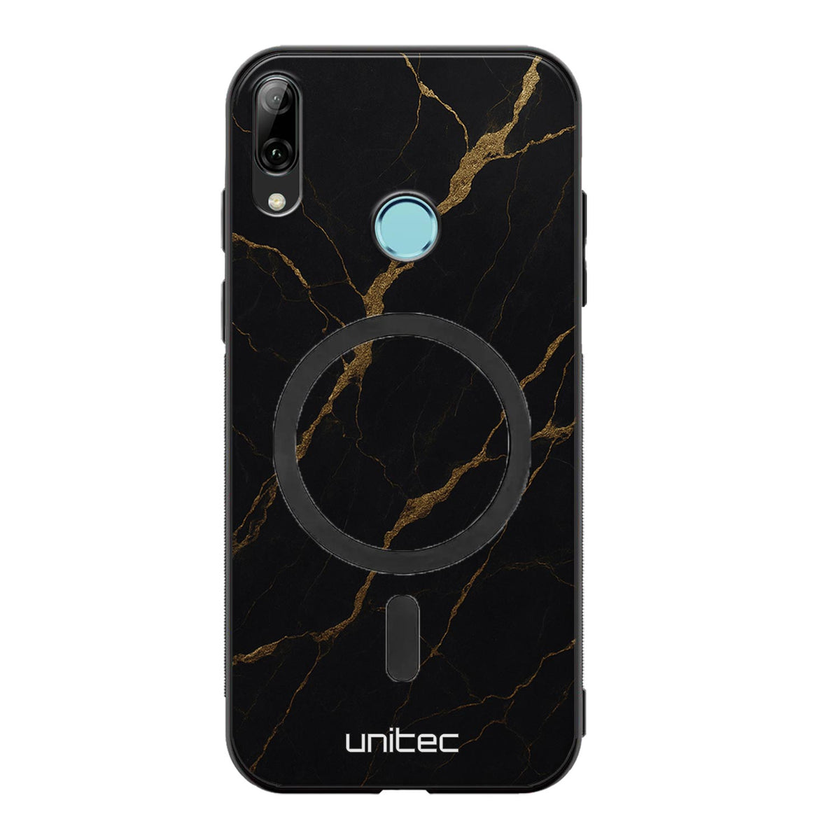 Huawei P Smart Z Suojakuoret Marmori – Midnight Gold