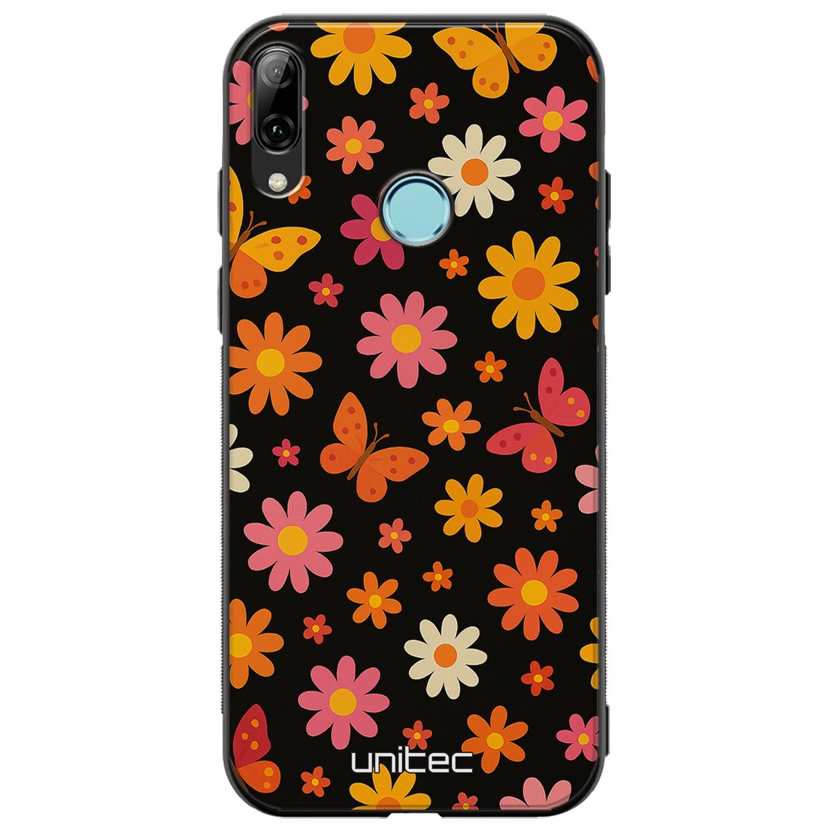 Huawei P Smart Z Suojakuoret Vintage – Retro Flower