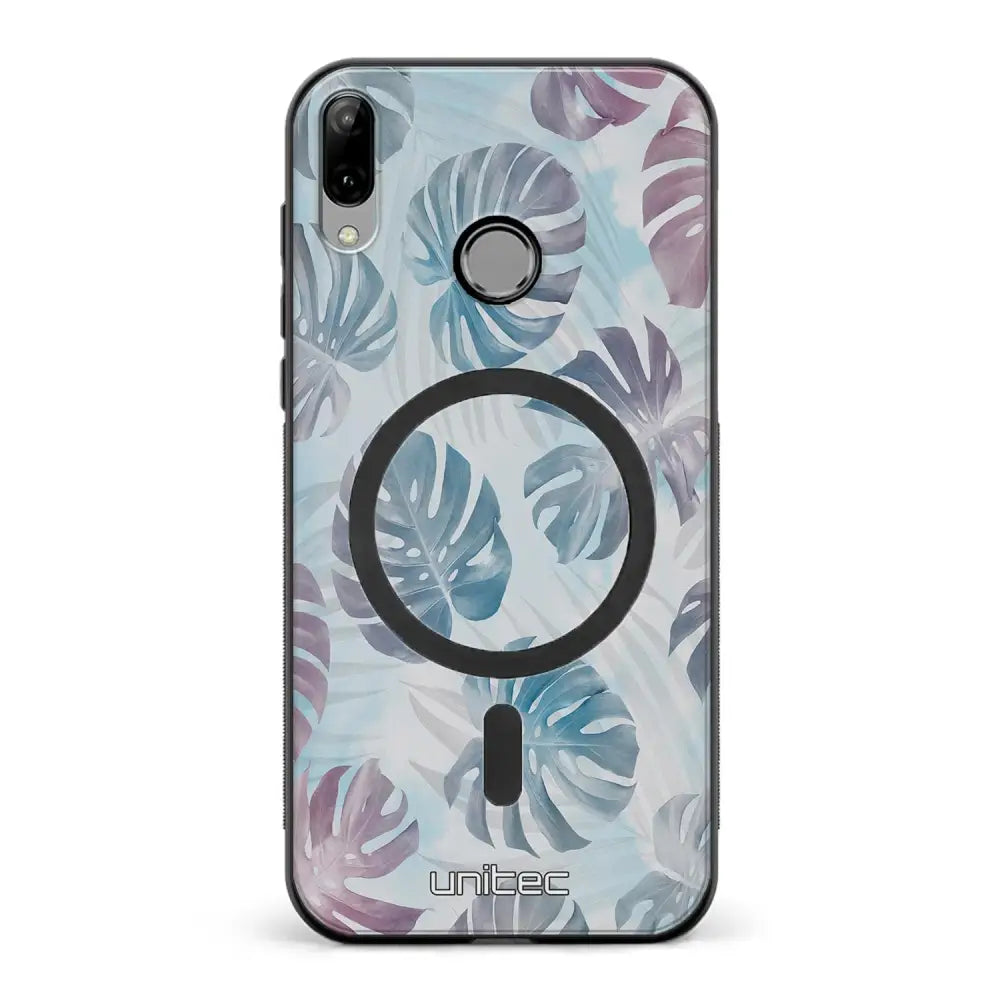 Huawei P20 Lite kukka suojakuoret - Monstera Texture