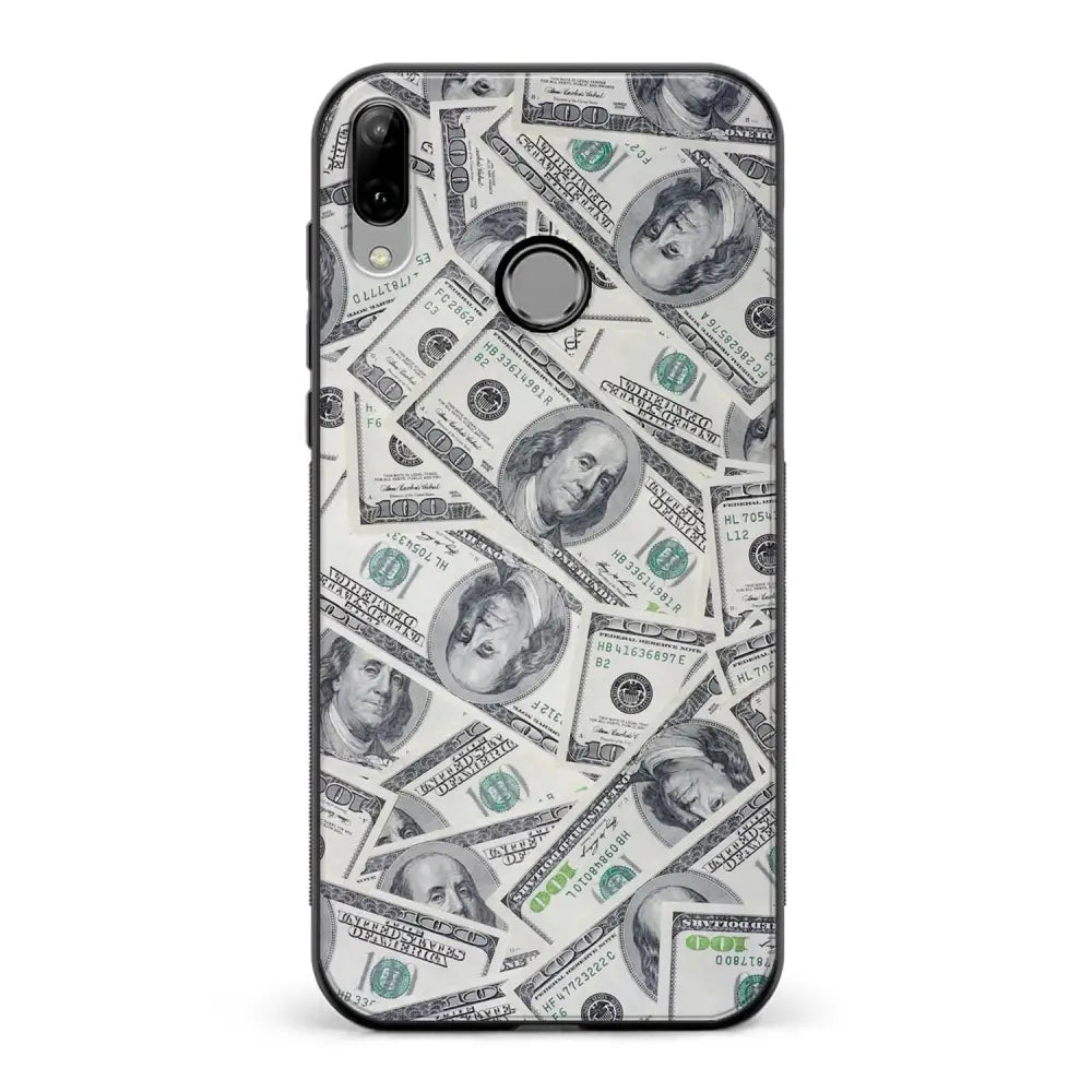 Huawei P20 Lite seteli suojakuoret - Dollarit - Ei