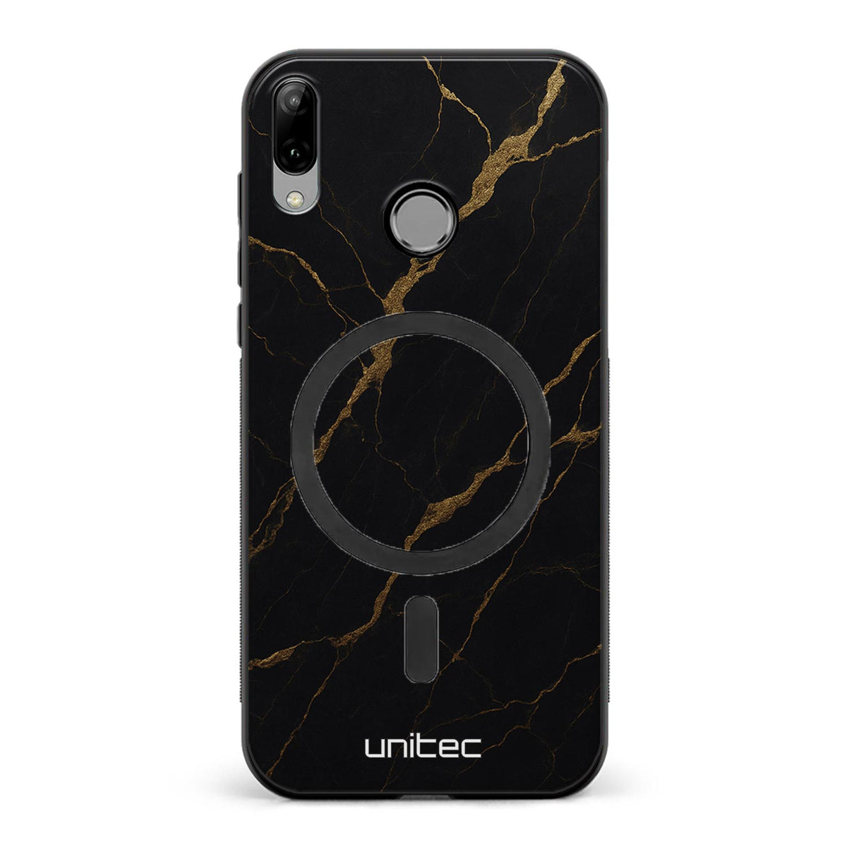 Huawei P20 Lite Suojakuoret Marmori – Midnight Gold