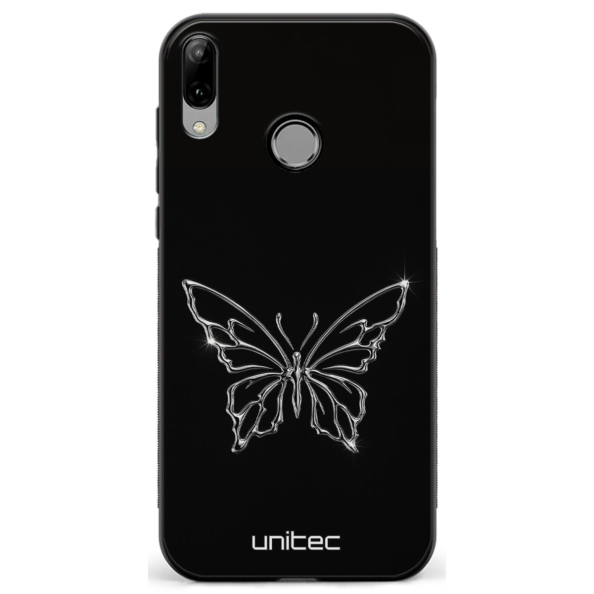 Huawei P20 Lite Suojakuoret Minimalistic – Shimmer Butterfly
