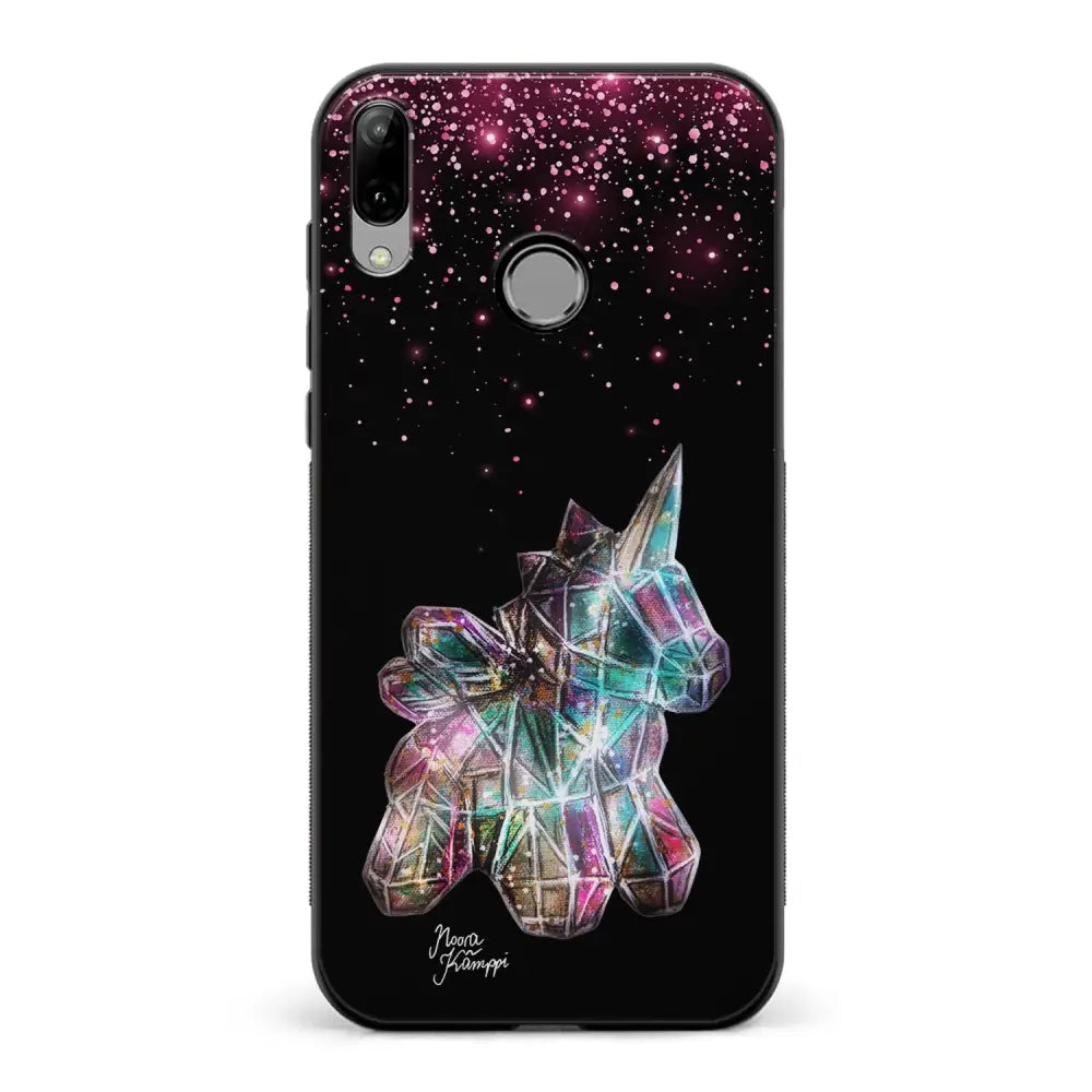 Huawei P20 Lite unicorn suojakuoret - Pinkki - Noora Kämppi - Ei