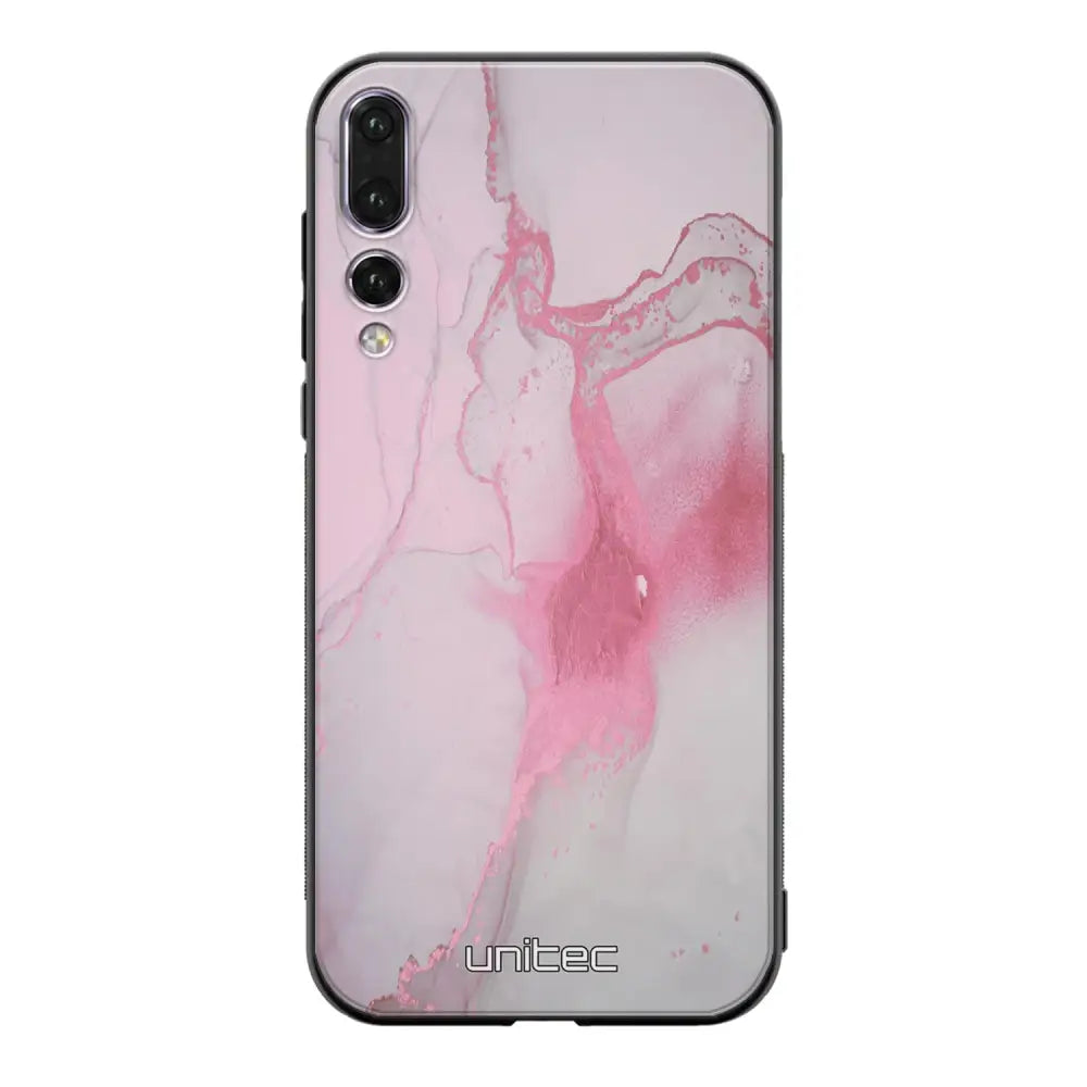 Huawei P20 Pro marmori suojakuoret - Pink Pok Rie - Ei
