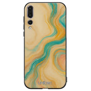 Huawei P20 Pro Suojakuoret Marmori – Emerald Waves
