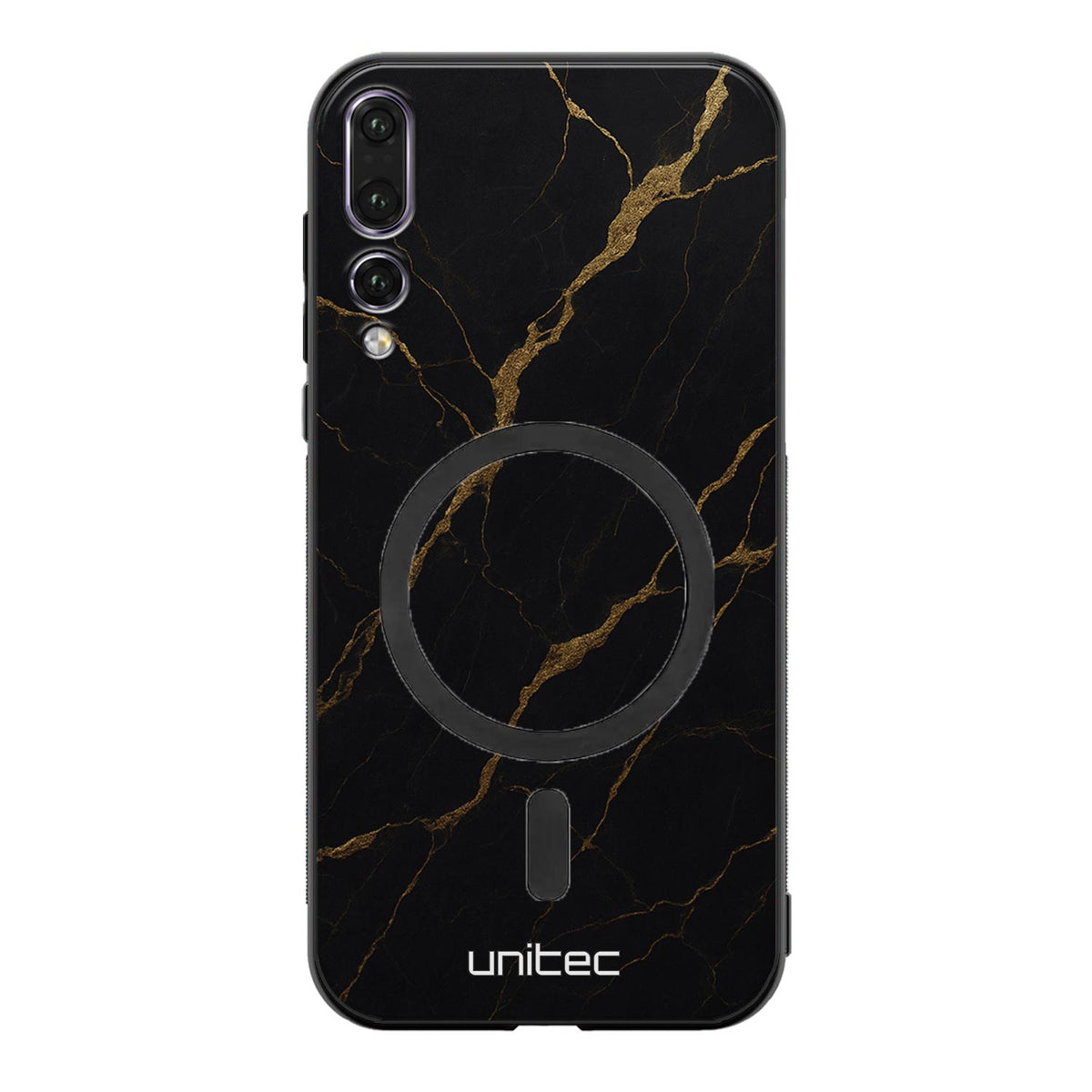 Huawei P20 Pro Suojakuoret Marmori – Midnight Gold