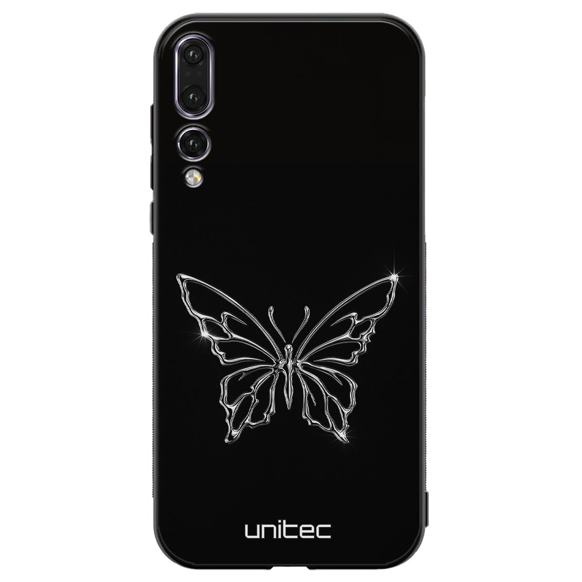 Huawei P20 Pro Suojakuoret Minimalistic – Shimmer Butterfly