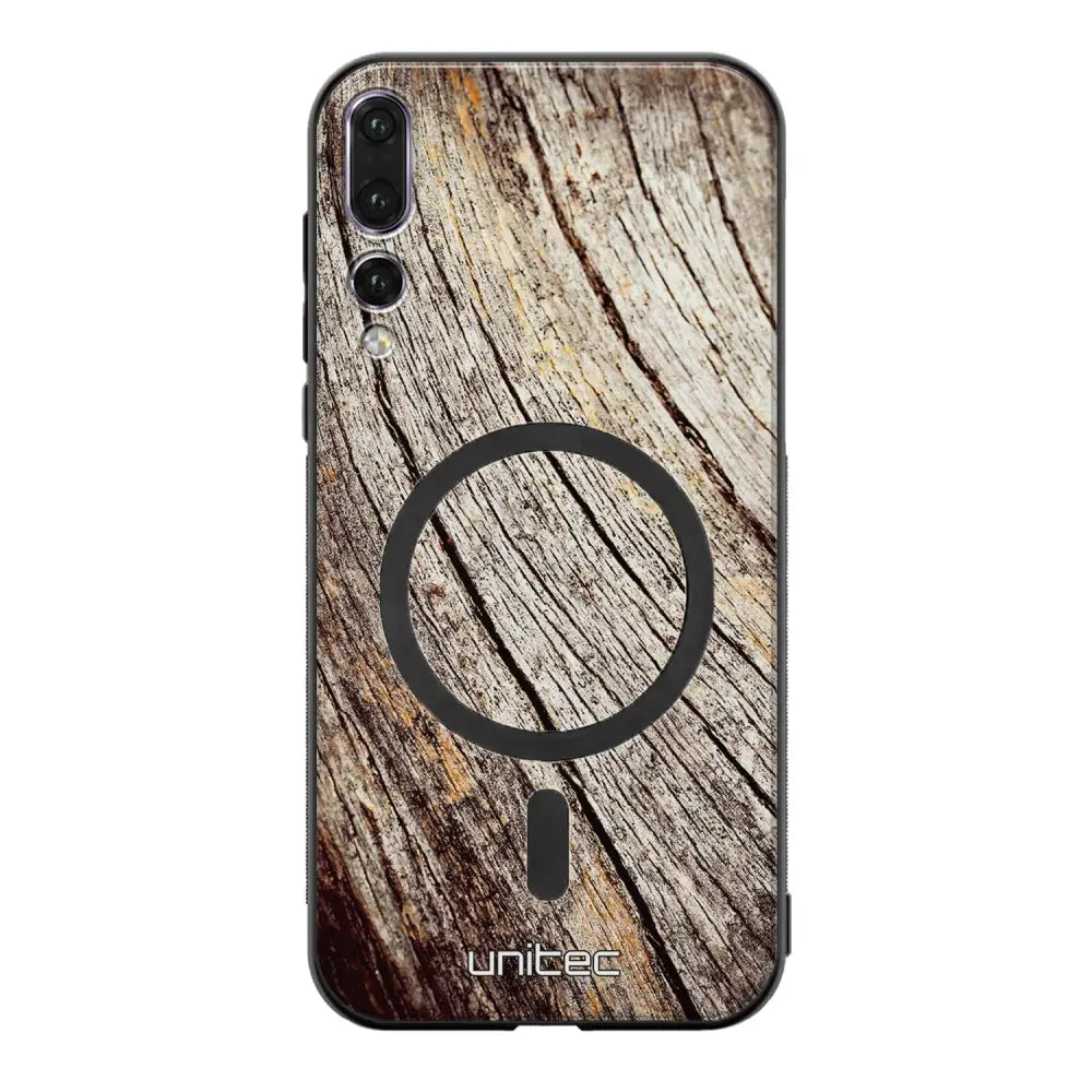 Huawei P20 Pro suojakuoret - Wooden Stump