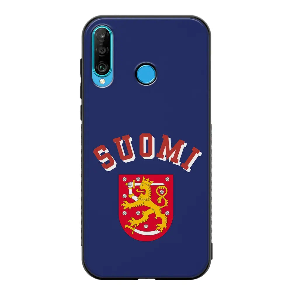 Huawei P30 Lite jääkiekko suojakuoret - Leijonat Suomi - Ei