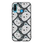 Huawei P30 Lite kissa suojakuoret - Kittens - Ei