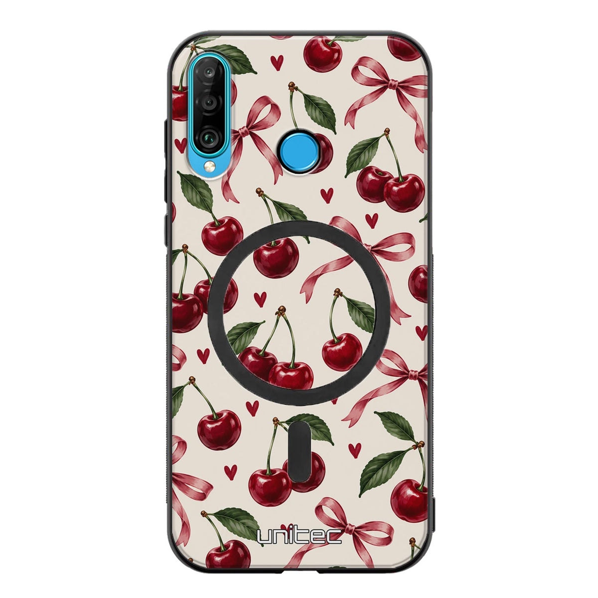 Huawei P30 Lite Suojakuoret Kirsikkarusetti