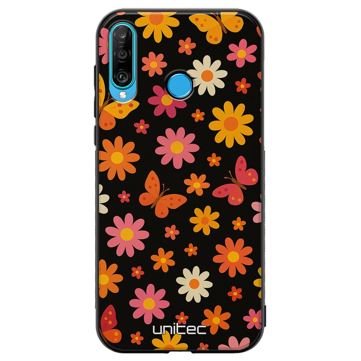 Huawei P30 Lite Suojakuoret Vintage – Retro Flower