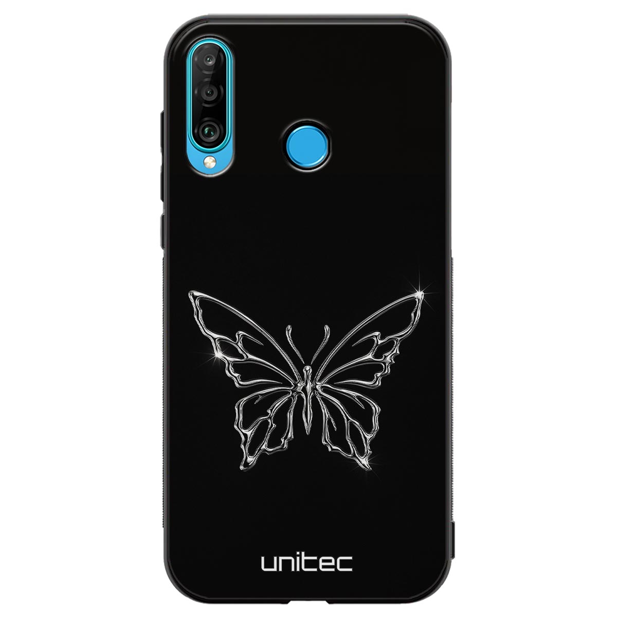 Huawei P30 Lite Suojakuoret Minimalistic – Shimmer Butterfly