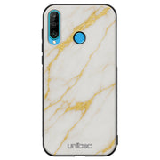 Huawei P30 Lite Suojakuoret Marmori – White Luxe