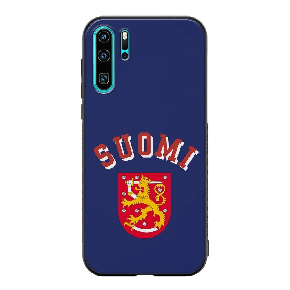 Huawei P30 Pro jääkiekko suojakuoret - Leijonat Suomi - Ei
