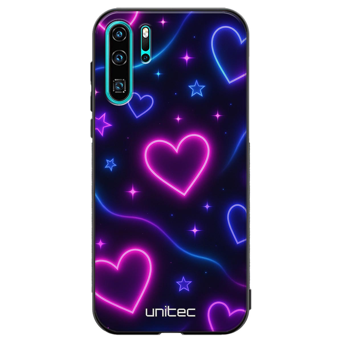 Huawei P30 Pro Suojakuoret Neon – Glowing Heart