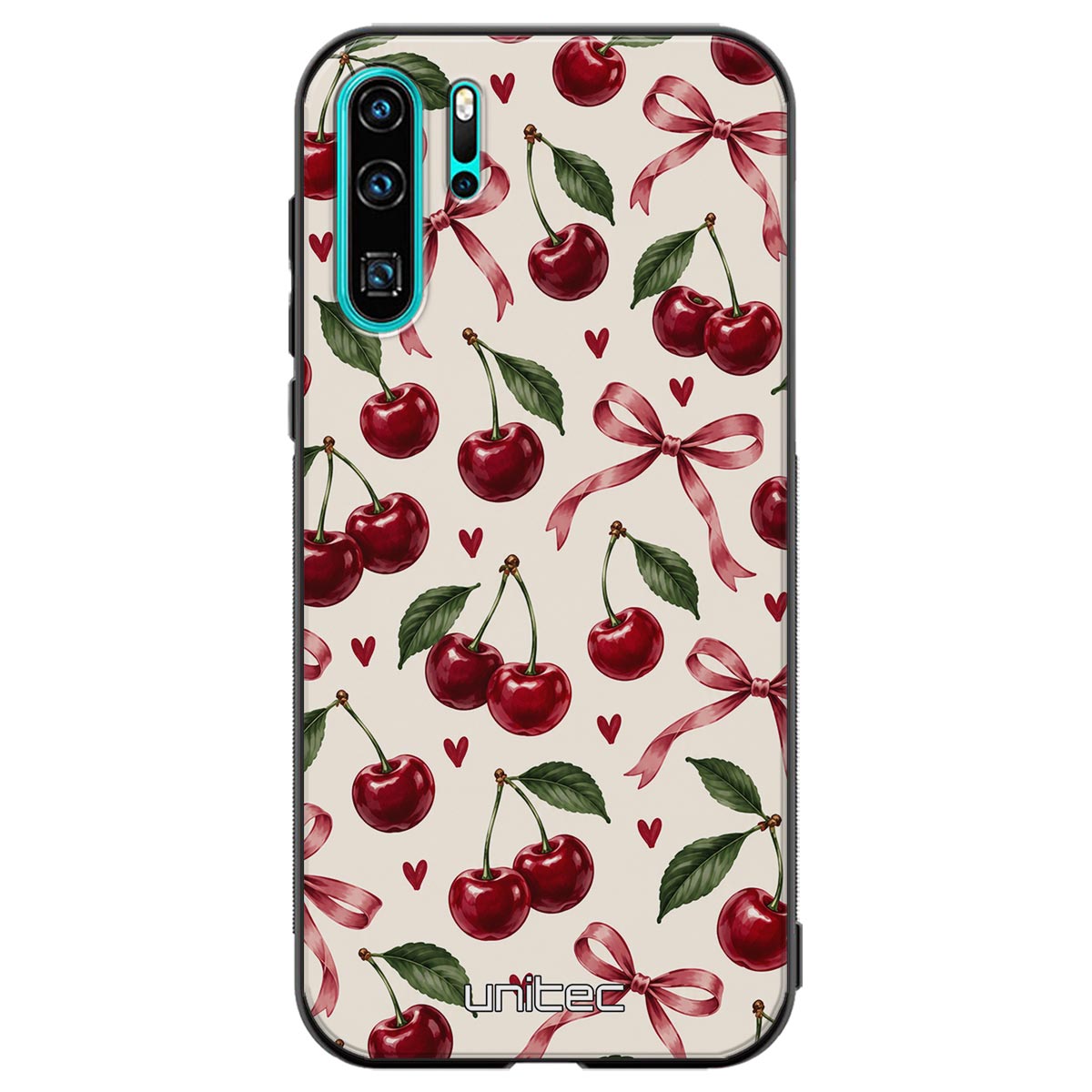 Huawei P30 Pro Suojakuoret Kirsikkarusetti