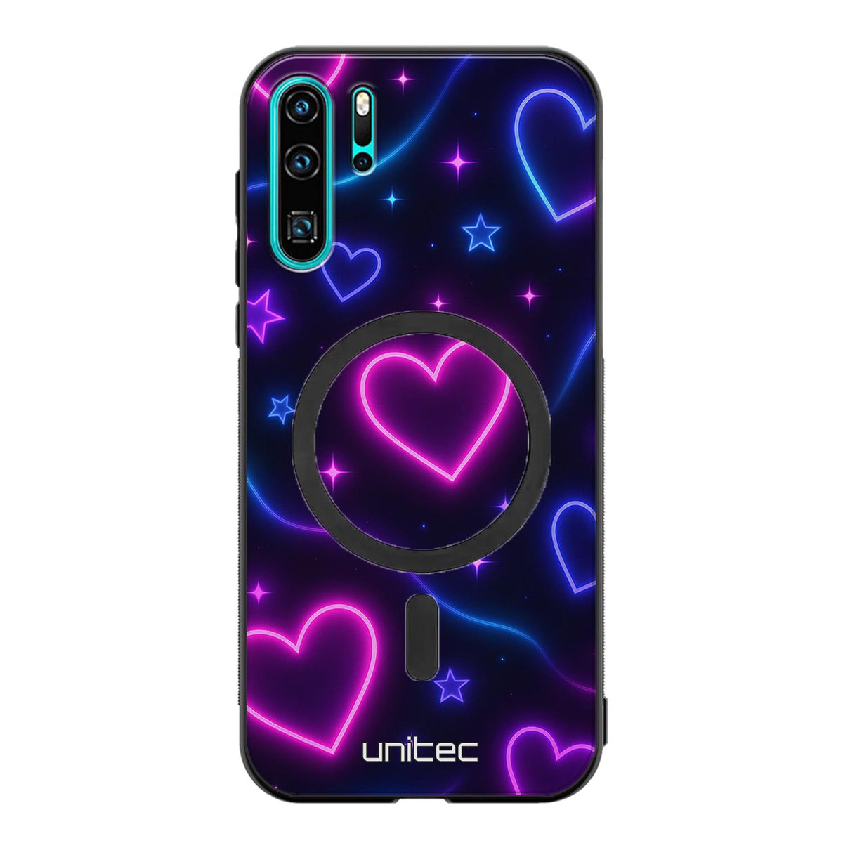 Huawei P30 Pro Suojakuoret Neon – Glowing Heart